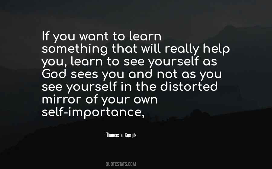 Learn To Help Yourself Quotes #1230510