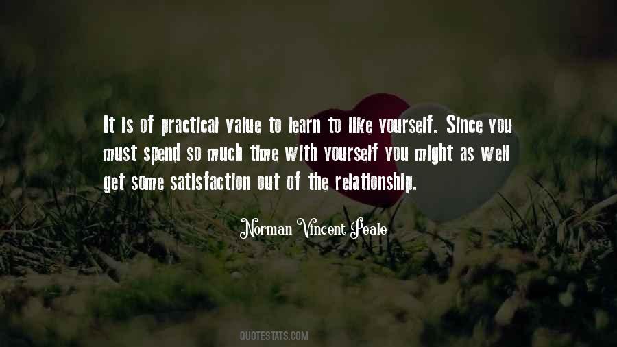 Learn To Value Yourself Quotes #1343067