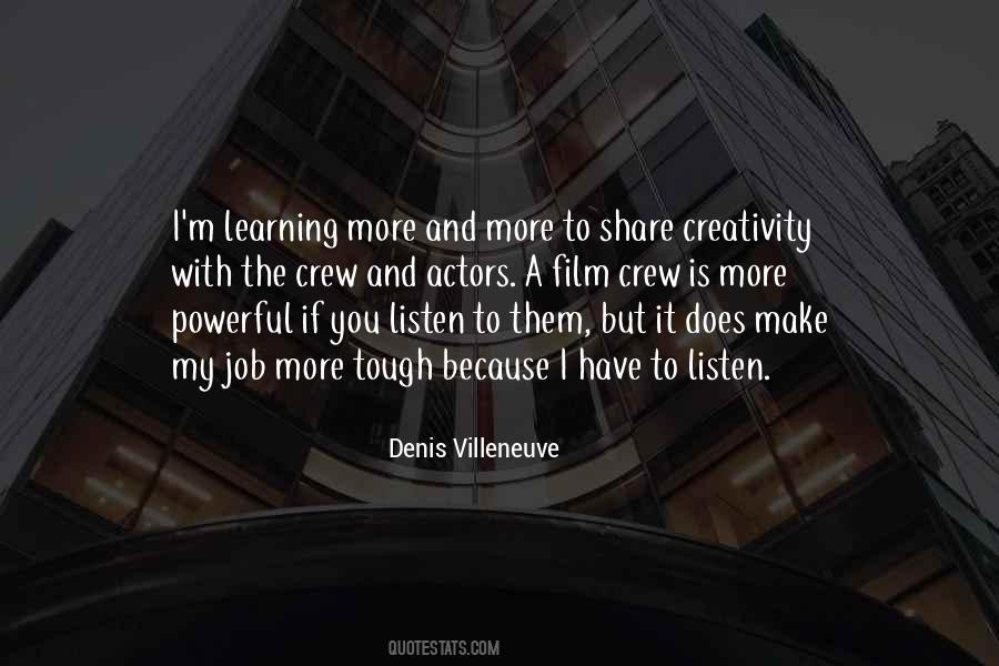 Learning And Creativity Quotes #1576693