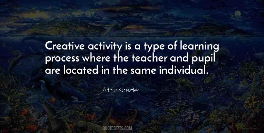 Learning And Creativity Quotes #710721