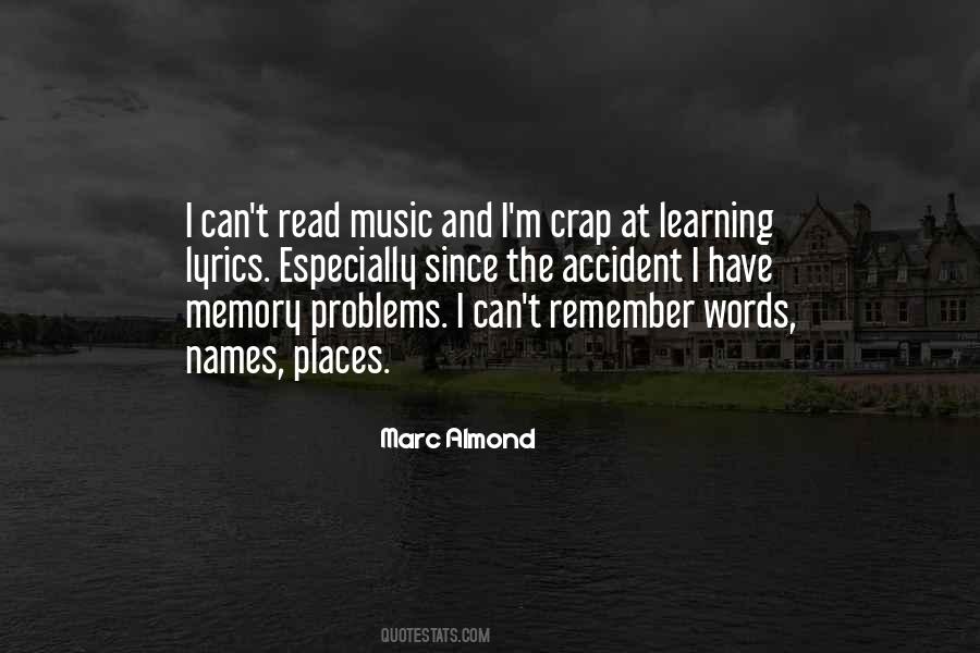 Learning And Memory Quotes #82654