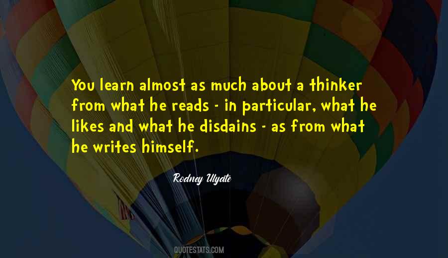 Learning And Reading Quotes #1176321
