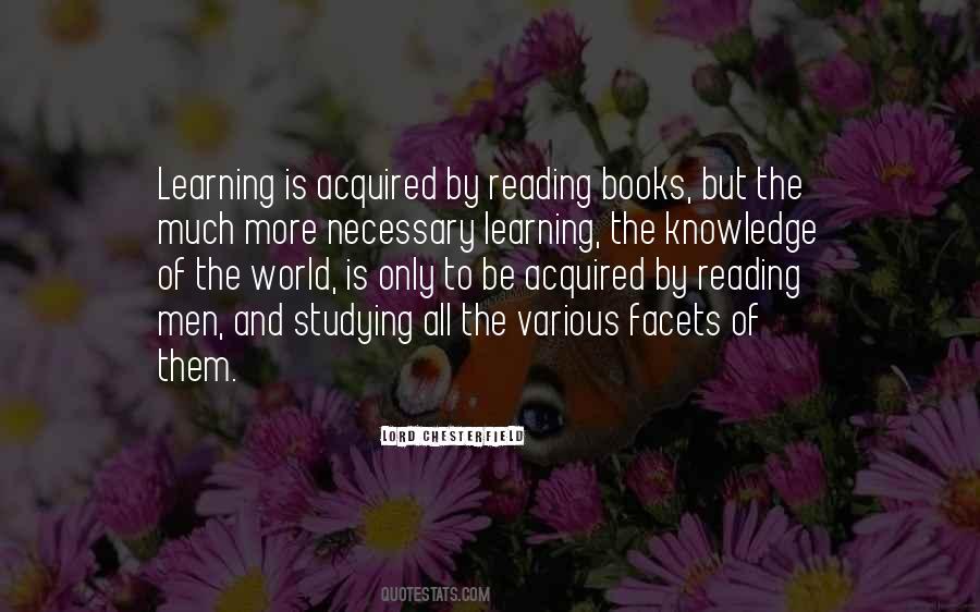 Learning And Reading Quotes #1222912
