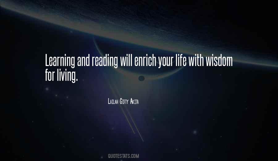 Learning And Reading Quotes #1769128