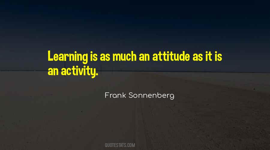 Learning Attitude Quotes #758682