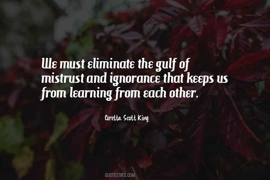 Learning From Each Other Quotes #1677695