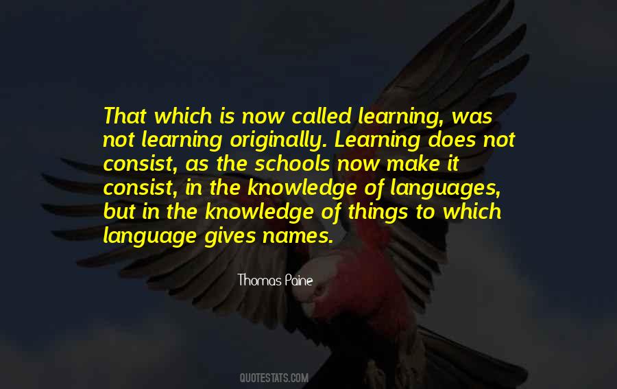 Learning Languages Quotes #1616586