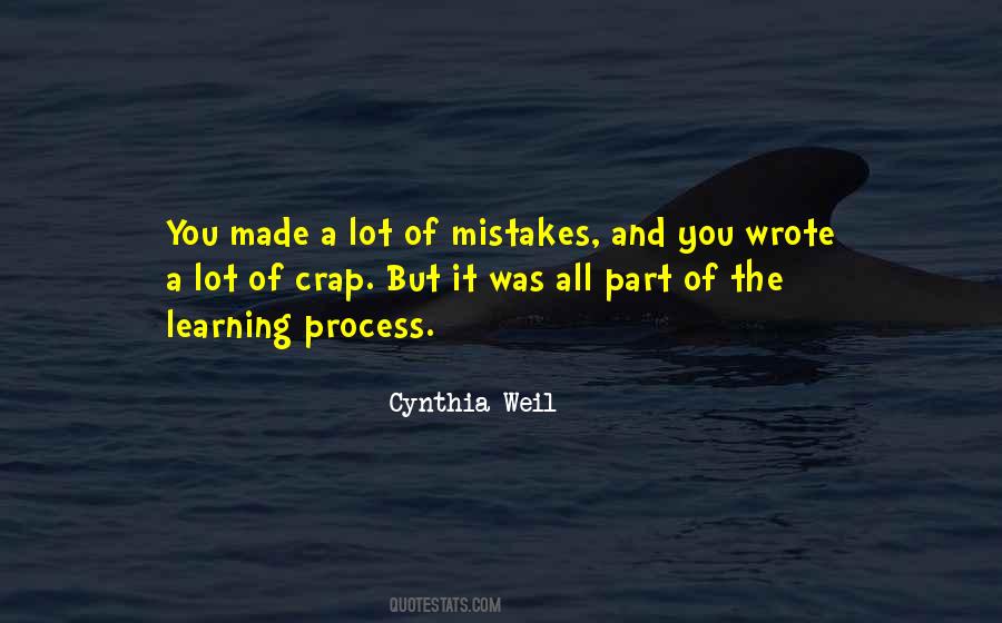 Learning Process Quotes #1160031