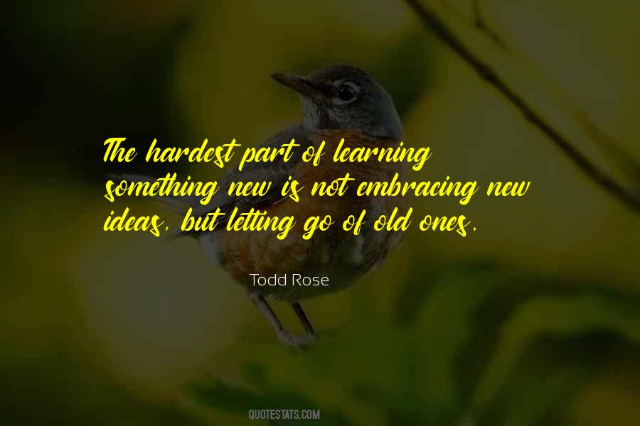 Learning Something Quotes #305903