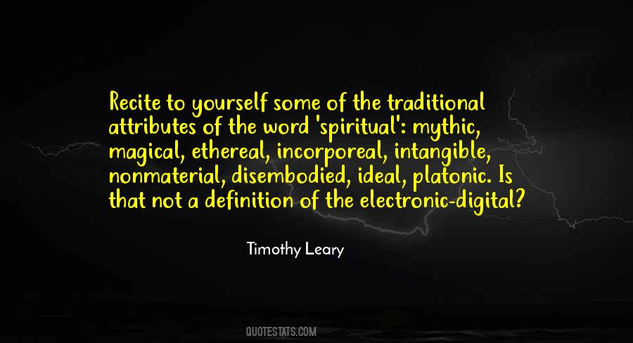 Leary Quotes #155739