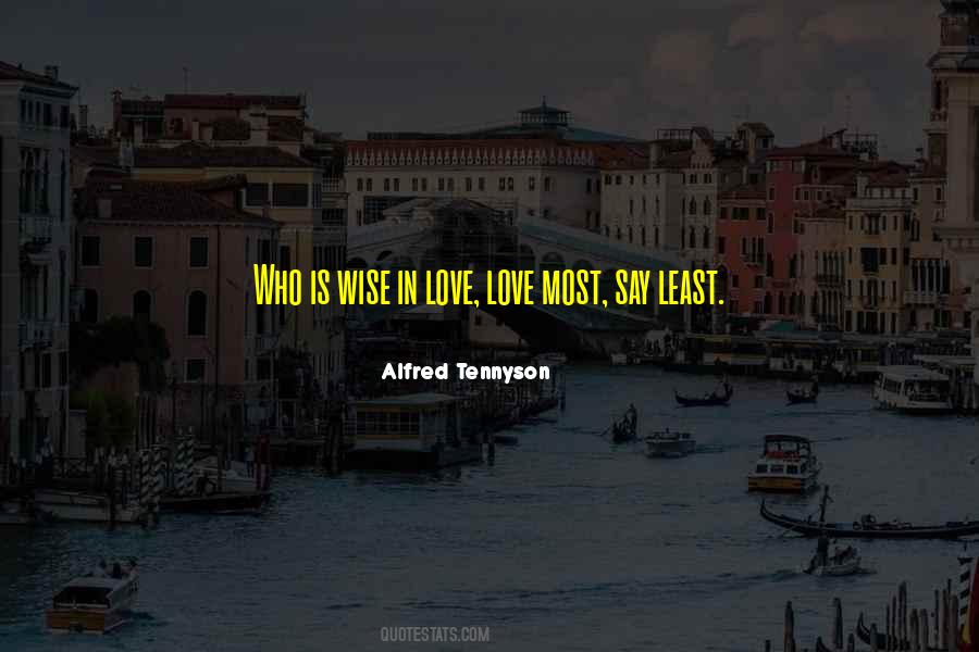 Least Love Quotes #299974
