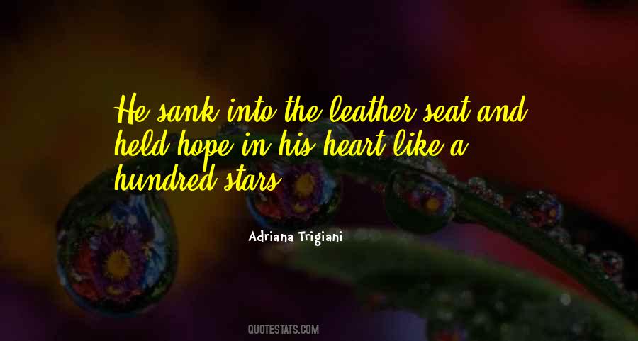 Leather Seat Quotes #1528879