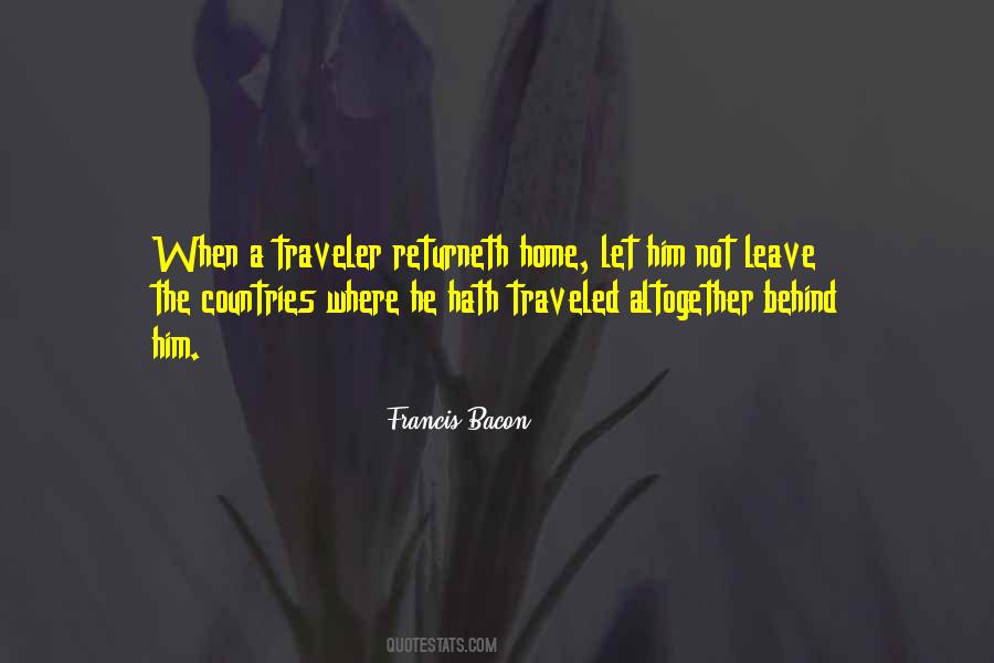 Leave Him Behind Quotes #1417005