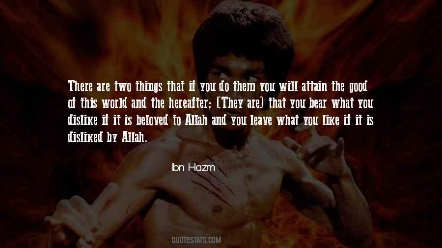 Leave It To Allah Quotes #82362