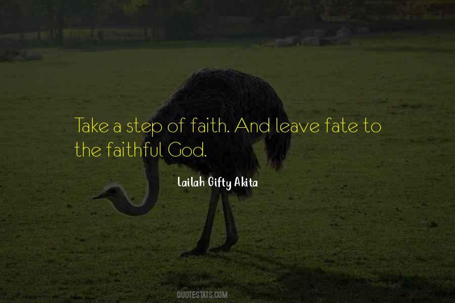 Leave It To Fate Quotes #623592