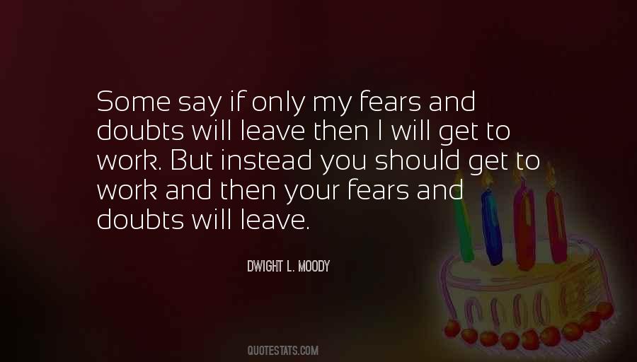 Leave No Doubt Quotes #1587573