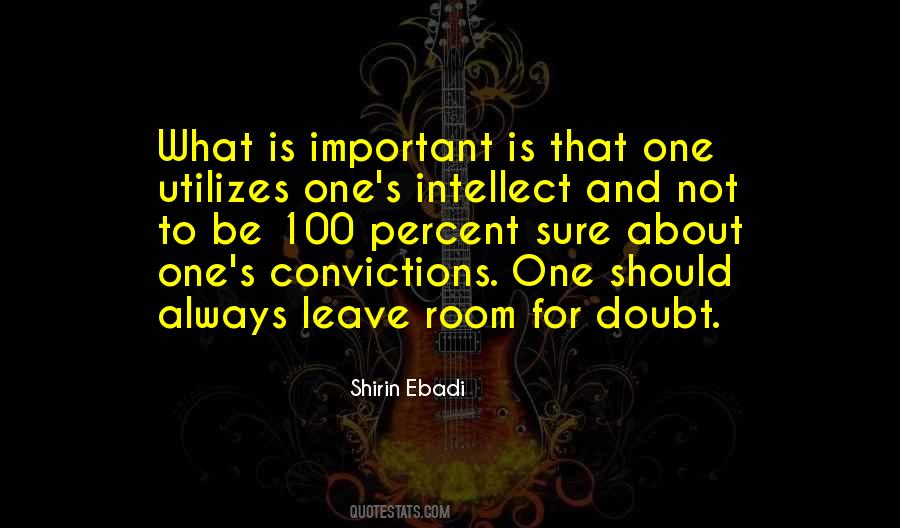 Leave No Doubt Quotes #1748786