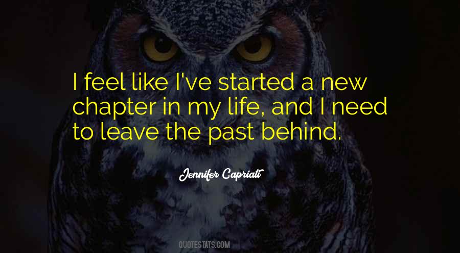Leave The Past Quotes #1175309