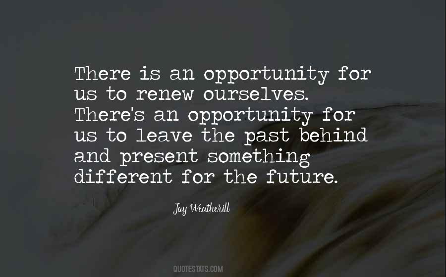 Leave The Past Quotes #160802