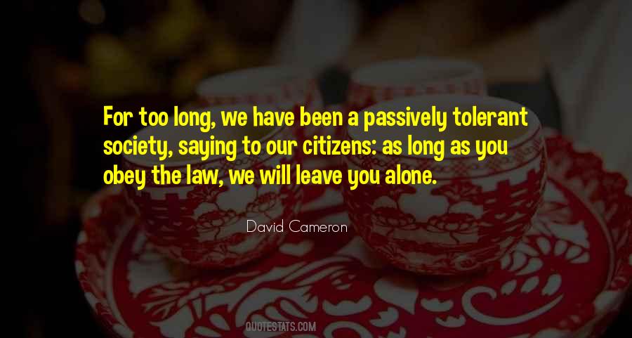 Leave You Alone Quotes #1612266