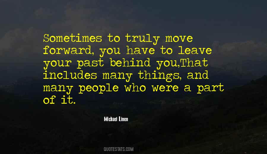 Leave You Behind Quotes #188961