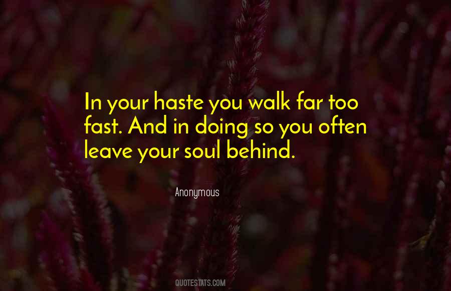 Leave You Behind Quotes #338617