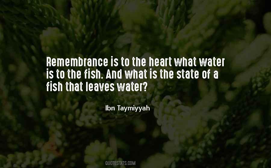 Leaves And Water Quotes #204839