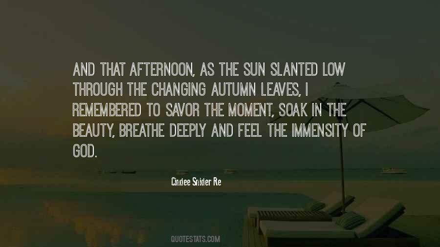 Leaves In Autumn Quotes #1240767