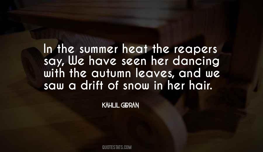 Leaves In Autumn Quotes #154869