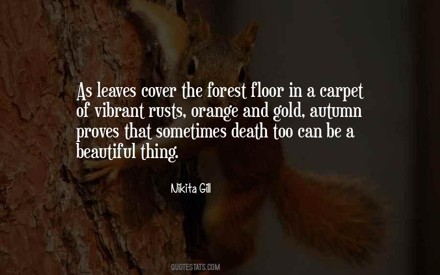 Leaves In Autumn Quotes #210813