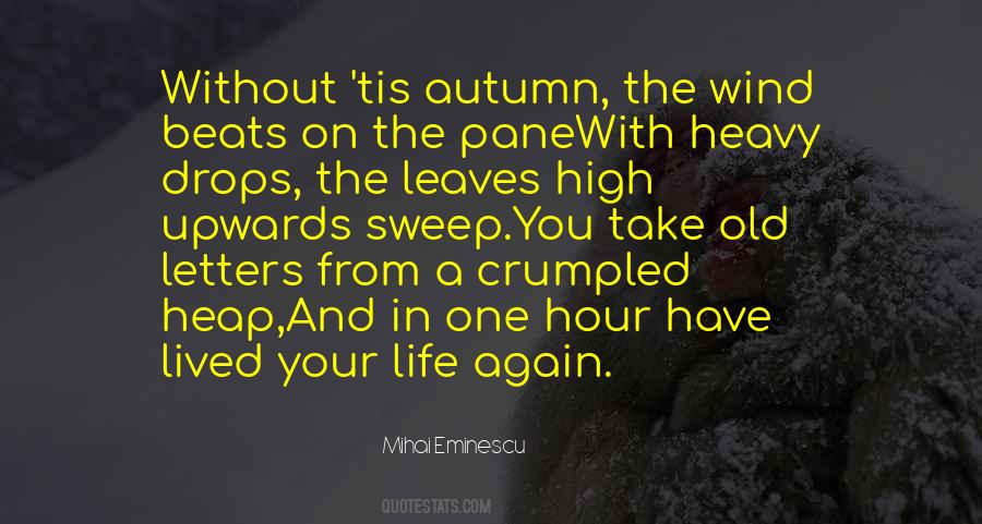 Leaves In Autumn Quotes #58836
