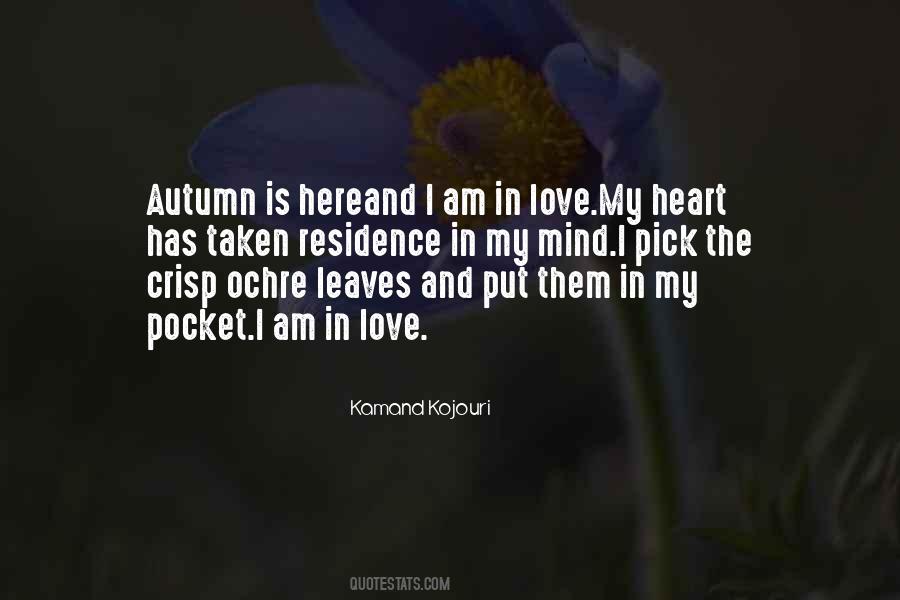 Leaves In Autumn Quotes #722749