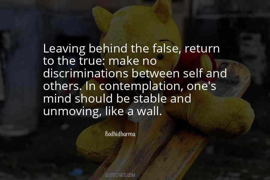 Leaving Behind Quotes #1473494