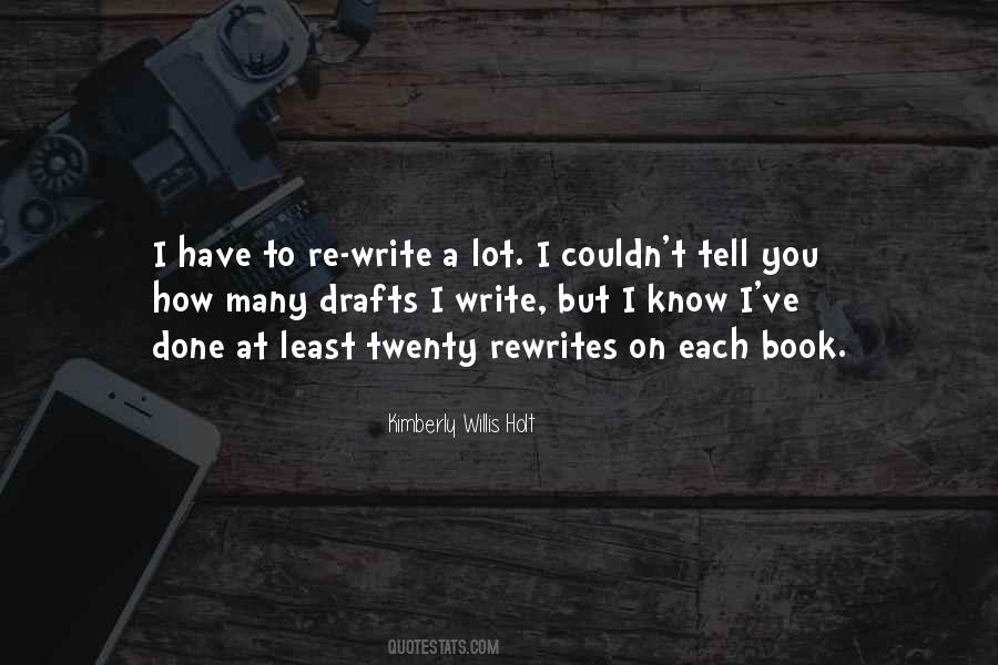 Quotes About Drafts #1074863