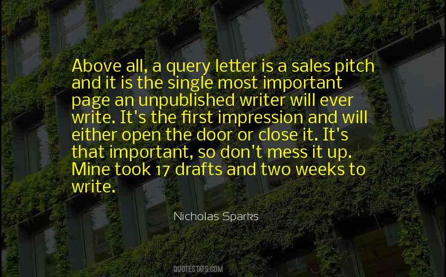 Quotes About Drafts #811716