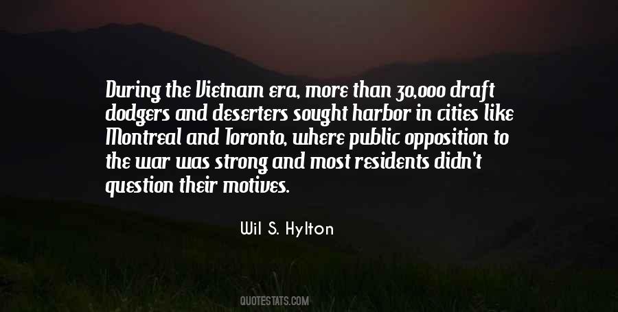 Quotes About Draft In War #1670058