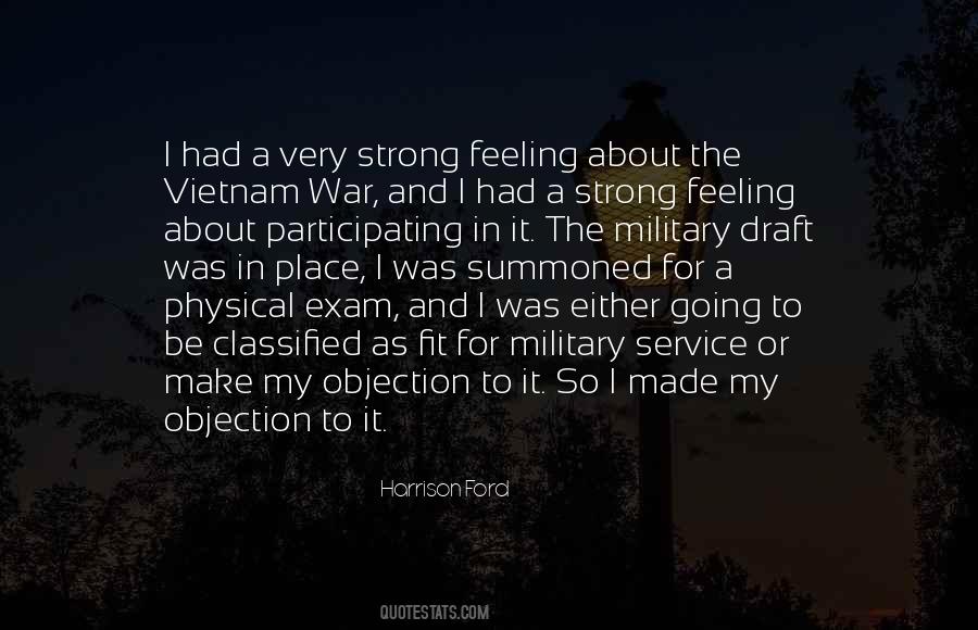 Quotes About Draft In War #507094