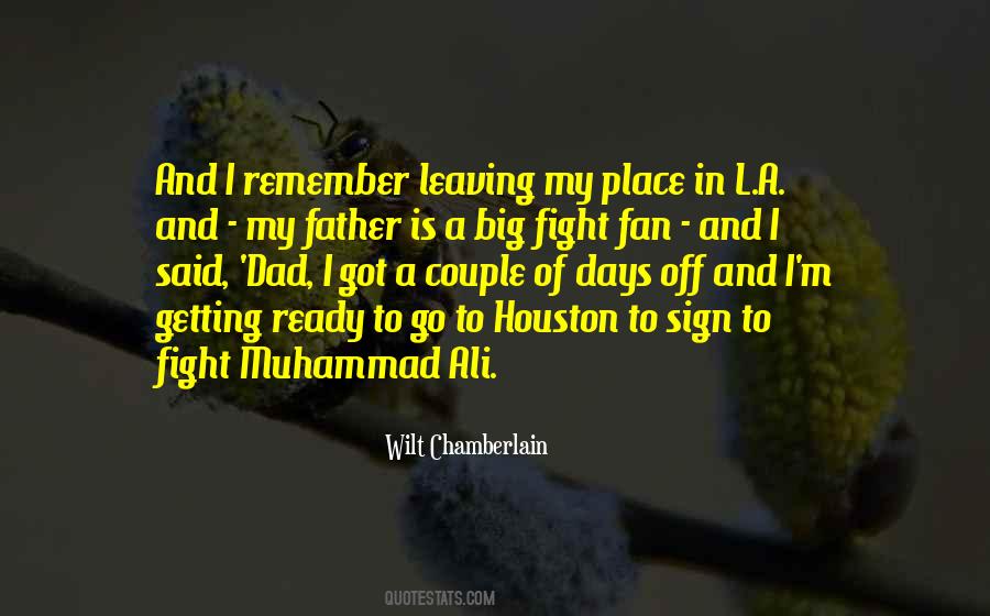 Leaving Place Quotes #1043580
