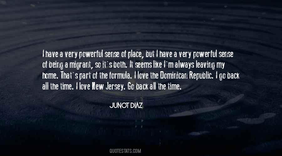 Leaving Place Quotes #252007