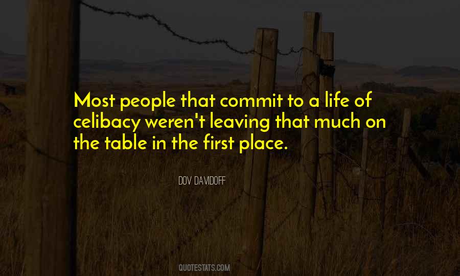 Leaving Place Quotes #441120