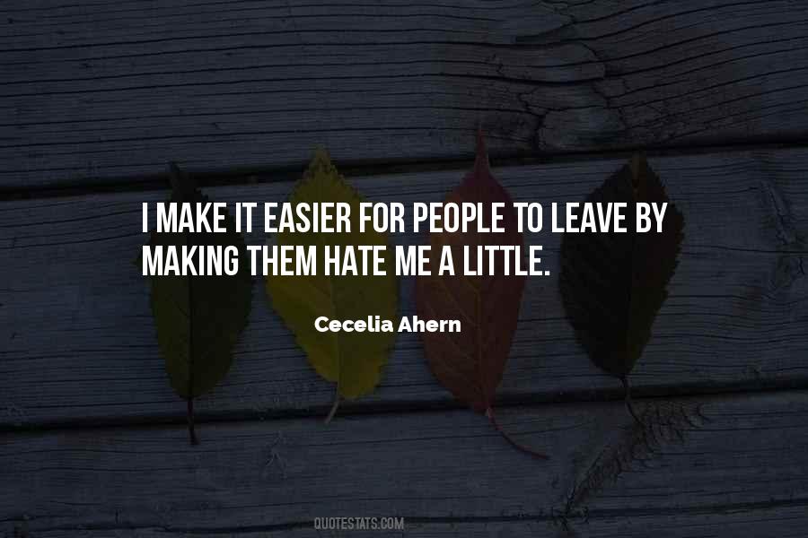 Leaving Without Goodbye Quotes #1802583