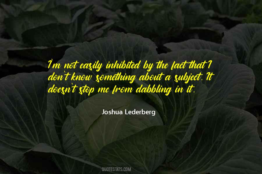 Lederberg Quotes #1681779