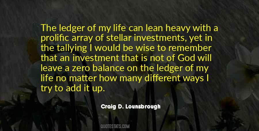 Ledger Quotes #367278