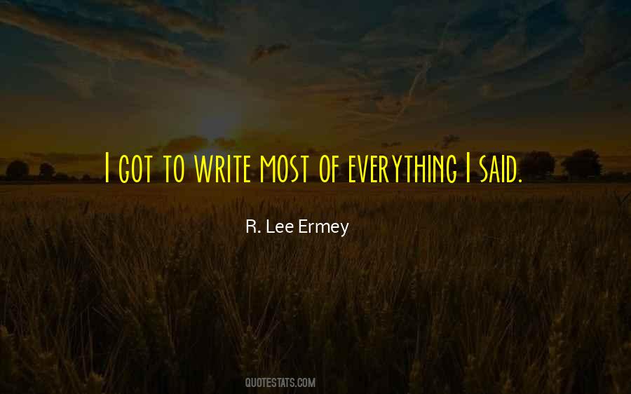 Lee Ermey Quotes #1778961