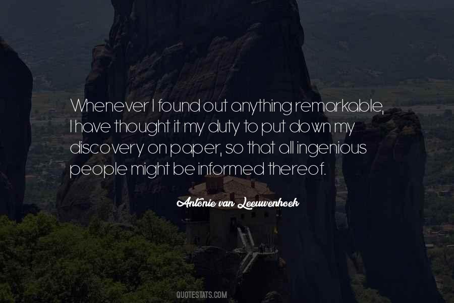 Leeuwenhoek Quotes #545953