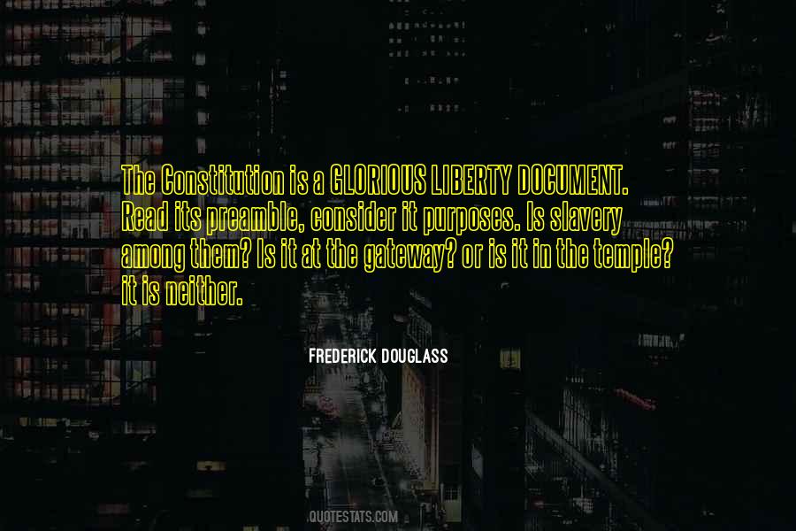 Quotes About Douglass Slavery #960576