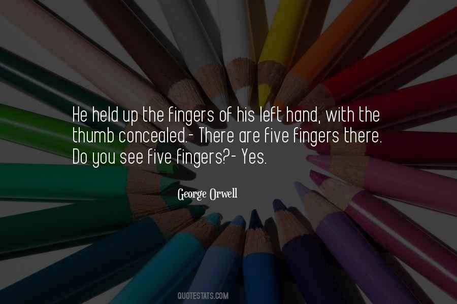 Left Hand Quotes #1060955