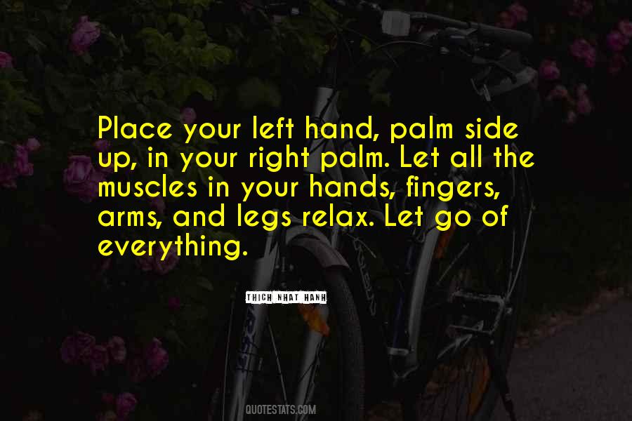 Left Hand Right Hand Quotes #915731