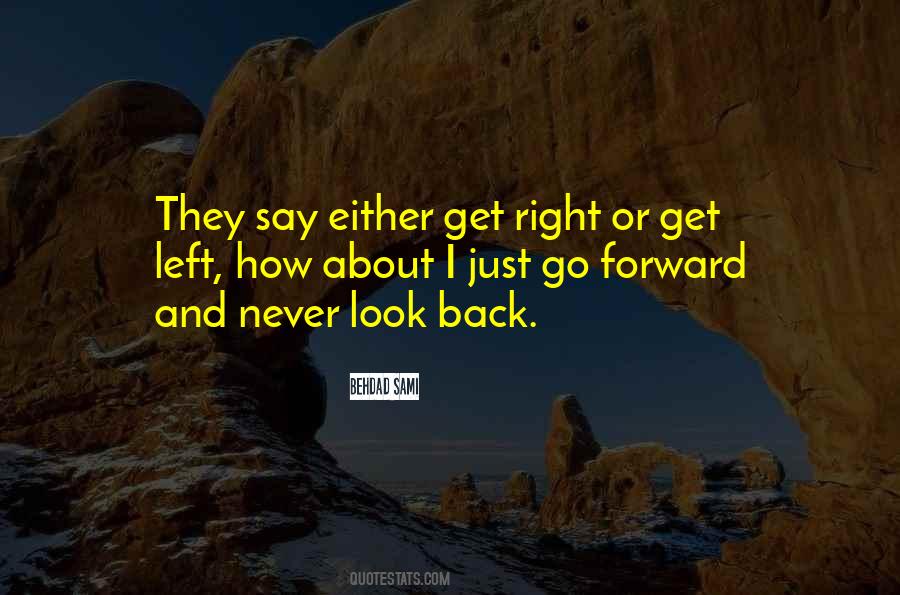 Left Or Right Quotes #621212