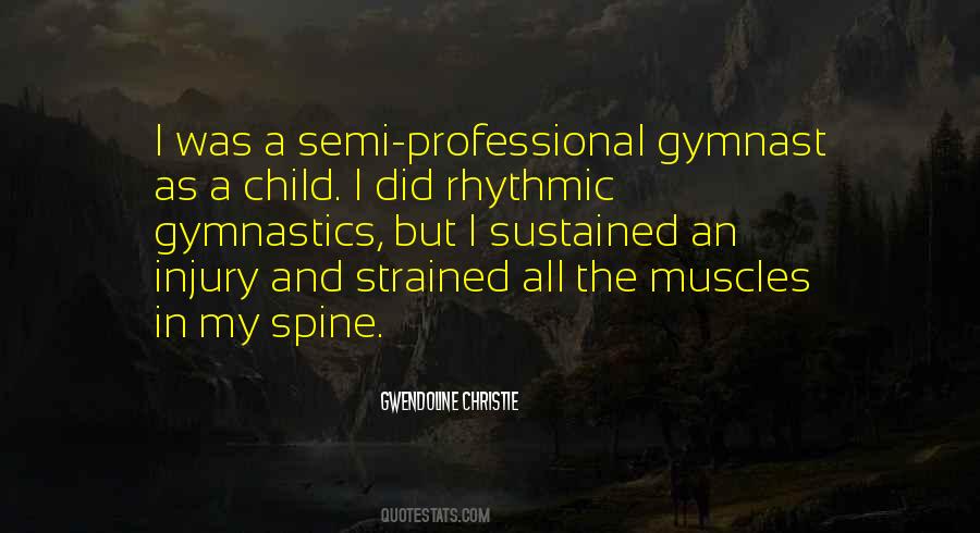 Leg Injury Quotes #11113